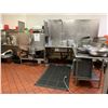 Image 1 : Knight dishwashing line - includes dishwasher, rinse sink, stainless run off.