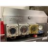 Image 7 : Knight dishwashing line - includes dishwasher, rinse sink, stainless run off.