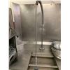 Image 8 : Knight dishwashing line - includes dishwasher, rinse sink, stainless run off.
