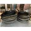 Image 3 : Lot of Pizza pans, fry pans incudes 4 stacks