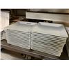 Image 1 : Lot of 28 large square restaurant dinner plates
