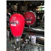 Image 1 : Lot of 2- Beer handle & display Plaque - Rickards Red