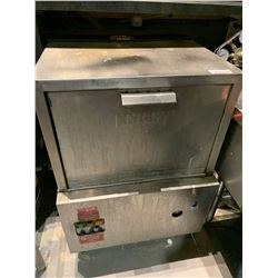 Knight Stainless Glass Washer.  LL DISCONNECTIONS MUST BE COMPLETED BY LICENSED TRADE PERSONS PRIOR 