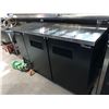 Image 1 : True Model TBB-2-HC Double Door Back Bar beverage cooler
