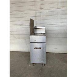 Imperial 40 LB open pot fryer natural gas  Pick Up Location is Auction Depot 42