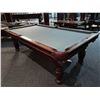 Image 2 : Dufferin executive solid wood with leather pockets pool table Buyer is responsible for all removal a