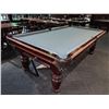 Image 3 : Dufferin executive solid wood with leather pockets pool table Buyer is responsible for all removal a
