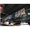 Image 3 : Lot of 38 ceiling mounted sports team pendants - buyer must remove.E-ceiling mounted- buyer must bri