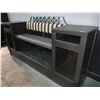 Image 2 : Large Double End Shoe Polish Style Bench with side storage - approx . 10 ft long