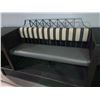 Image 3 : Large Double End Shoe Polish Style Bench with side storage - approx . 10 ft long