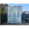 Image 2 : BRAND NEW 40' HIGH CUBE SHIPPING CONTAINER WITH 2 LARGE SIDE DOUBLE SWING DOORS AND 1 REAR DOUBLE