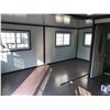 Image 2 : BRAND NEW BASTONE 19' X 20' MOBILE PORTABLE WAREHOUSE WITH BATHROOM, SHOWER, SINK, MIRROR & TOILET