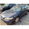 Image 1 : 1999 HONDA ACCORD 4 DOOR BLUE VIN#14GCG565XXA803221