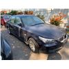 Image 2 : 2008 BMW 528I 4 DOOR SEDAN,  BLUE VIN#WBANU535X8CT07567