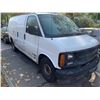 Image 2 : 2000 CHEVROLET EXPRESS 2500 VAN WHITE VIN#1GCFG25M1Y1169625
