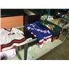 Image 2 : TEAM CANADA SIZE LARGE JACKET & 5 ASSORTED SIZED SPORTS JERSEYS