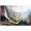 Image 1 : Half Dome in Yosemite by Albert Bierstadt