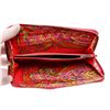 Image 4 : Hermes Orange Epsom Leather Silk'In Classic Wallet