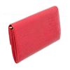 Image 1 : Louis Vuitton Red Epi Leather Sarah Long Wallet