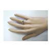 Image 4 : 0.50 CTW Natural Emerald And Diamond Ring In 18K Yellow Gold