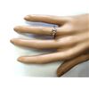 Image 4 : 1.20 CTW Natural Morganite And Diamond Ring In 18K Solid Yellow Gold
