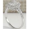 Image 3 : 1.61 CTW Natural Diamond Ring In 14k White Gold
