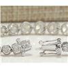 Image 2 : 7.50 CTW Natural Diamond Bracelet In 18K Solid White Gold