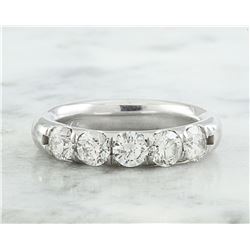 1.40 CTW Diamond 14K White Gold Ring