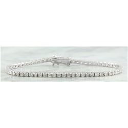 3.55 CTW Diamond 14K White Gold Bracelet