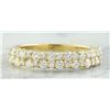 Image 1 : 0.75 CTW 18K Yellow Gold Diamond Ring