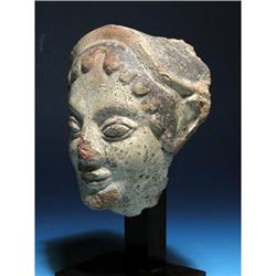 Quintessential Ancient Etruscan Pottery Kouros #1140264