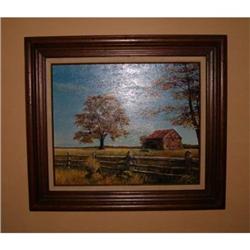 Original Framed Oil by Laymon #1167051