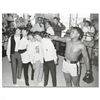 Image 1 : "Muhammad Ali Punching The Beatles" Licensed Photograph of Heavyweight Champ Muhammad Ali and the Be