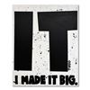 Image 1 : Todd Goldman, "Made It Big" Original Acrylic Painting on Gallery Wrapped Canvas (60" x 72"), Hand Si