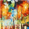 Image 2 : Leonid Afremov (1955-2019) "Mirror Streets" Limited Edition Giclee on Canvas, Numbered and Signed. T