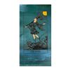 Image 1 : Steve Kaufman (1960-2010), "Tarot, The Fool" Hand Signed and Numbered Limited Edition Hand Pulled si
