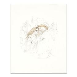 Edna Hibel (1917-2014),  Roberta and Roberto  Limited Edition Lithograph with Remarque, Numbered and