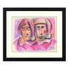 Image 1 : Neal Doty (1941-2016), Framed Original Oil Crayon Drawing, Dated (1971) and Hand Signed with Certifi