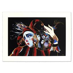 Martiros Manoukian, "Passionated Care" Limited Edition Serigraph, Numbered and Hand Signed with Cert