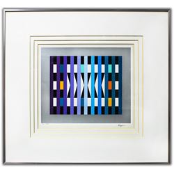 Yaacov Agam- Original Lithograph "Untitled"