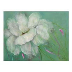 Victoria Montesinos, Original Oil Painting on Canvas, Hand Signed with Letter of Authenticity.
