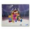 Image 1 : The Pink Panther Show Original Production Cel and Production Sketch. Includes letter of authenticity