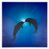 Image 1 : Wyland, "Angels of the Sea" Hand Signed Original Painting on Board with Letter of Authenticity.