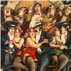 Image 2 : Carlos Ferreyra, "Tango" Limited Edition Serigraph on Clay-Board, Numbered and Hand Signed with Cert