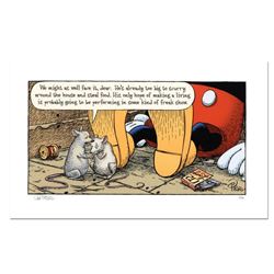 Bizarro! "Mickey's Parents" Numbered Limited Edition Hand Signed by creator Dan Piraro; Letter of Au