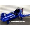 Image 8 : US Navy Airplane Ride On Pedal Car