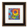 Image 1 : Simon Bull, "All Yours" Framed Hand Colored Limited Edition Etching, Numbered and Hand Signed with L