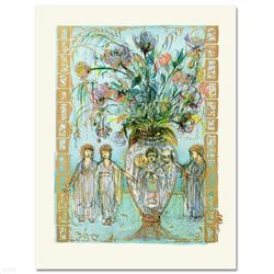 "Ancient Wisdom" Limited Edition Lithograph by Edna Hibel (1917-2014), Numbered and Hand Signed with