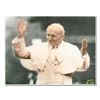 Image 1 : Ringo (Protege of Andy Warhol's Apprentice - Steve Kaufman), "The Pope" One-of-a-Kind Hand Pulled Si