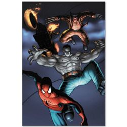 Marvel Comics "Fear Itself: Fearsome Four #2" Numbered Limited Edition Giclee on Canvas by Simon Bis